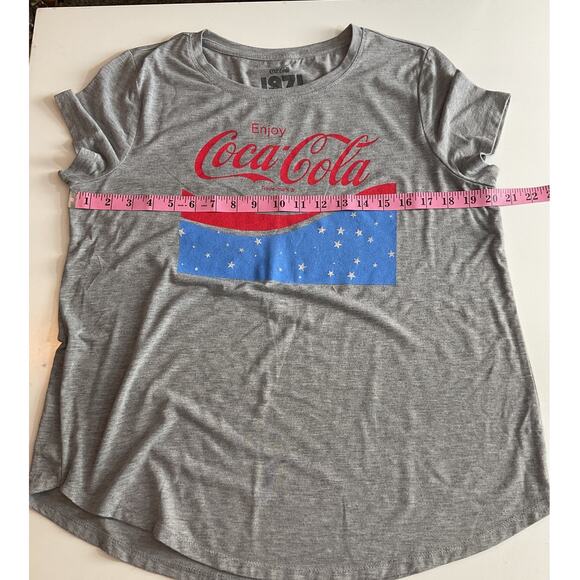 Coca-Cola 1971 Unity Collection Women’s Large T-Shirt Gray - Picture 4 of 6